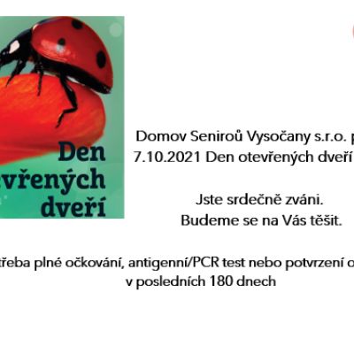 Den otevřených dveří 7.10.2021