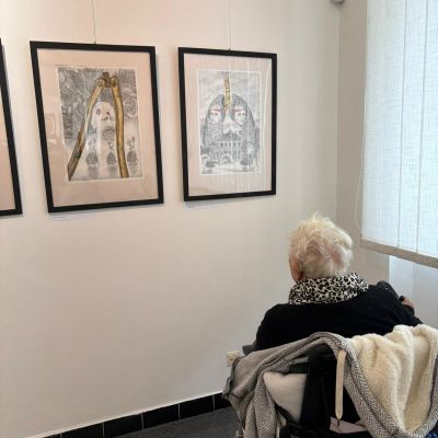 Návštěvy výstavy v Galerii 9